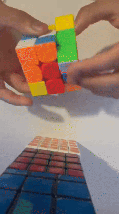 Rubik’s Cube animation